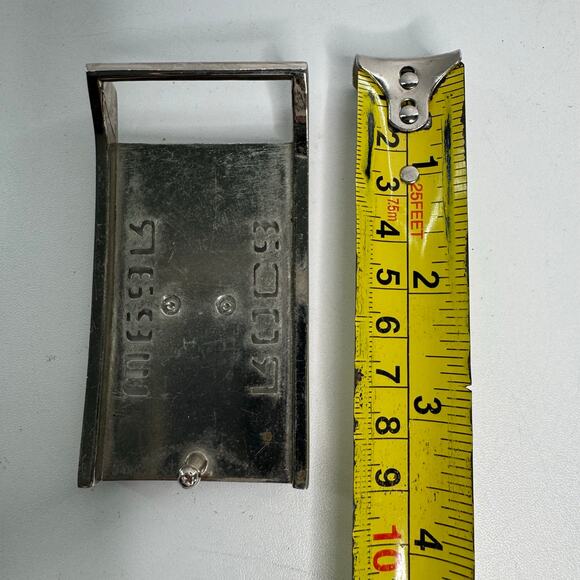 Vintage Kenner Fast 111's One of a Kind License Plates! 1982 Belt Buckle Brass - Picture 3 of 4